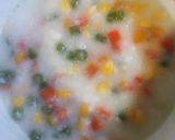 Foto langkah ke 2 dari resep Bubur Nasi Sayuran.
