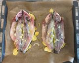 Foto del paso 3 de la receta Lubina al horno con patatas