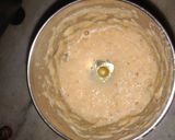A picture of step 2 of Gulkand pudding.