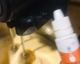 A picture of step 2 of Orange Crystal Cupcake.