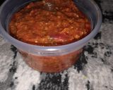 A picture of step 14 of Cooked chilli (Pilipili ya kukaanga).