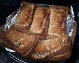 รูปขั้นตอนการทำที่ 4 ของ ขนมปังกรอบไส้กล้วย Airfryer