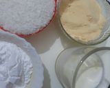 A picture of step 1 of Coconut Barfi.