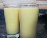 A picture of step 2 of Mango Milkshake.