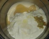 A picture of step 1 of Semolina (Rava) Dhokala.