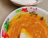Hình bước làm 1 của món Bánh bí đỏ hấp