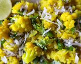 A picture of step 5 of Cauliflower poha.