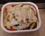 Foto del paso 3 de la receta: Ensalada verduras, fruta y pollo