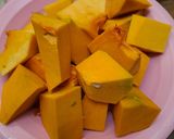 Foto langkah ke 1 dari resep Bingka Labu Kuning.