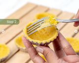 Foto langkah ke 3 dari resep Hokkaido Matcha Cheese Pie.