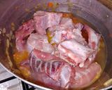 Foto del paso 5 de la receta: Salmón rosado en salsa y vegetales