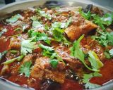 A picture of step 5 of Kashmiri Mutton Rogan josh.
