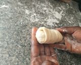 A picture of step 18 of Chicken cheese dinner rolls.