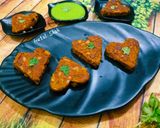 A picture of step 8 of Healthy Heart-Shaped Soya Tikki High-Protein Starter.