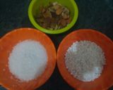 A picture of step 1 of Sabudana kheer.