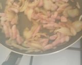 Une image de l'étape 3 de Pâtes carbonara.