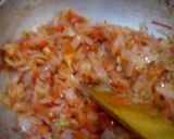 A picture of step 4 of Baigan bharta.