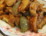 318. Jengkol Terong Pedas langkah memasak 7 foto
