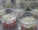 Foto langkah ke 3 dari resep Salad Jelly Pelangi.