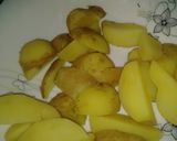 A picture of step 1 of Roasted potatoes with soup.