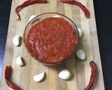 A picture of step 4 of Garlic chutney.