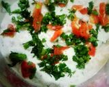 A picture of step 3 of Baigan (Brinjal) Raita.