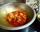Piyazi bhindhi chicken recipe step 6 photo