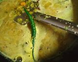 মুগ ডাল সব্জী সহযোগে(moong dal sabji sahajoge recipe in Bengali) রেসিপি ধাপ - 4 ছবি