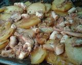 Foto del paso 4 de la receta Pulpo con patatas al horno
