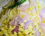 A picture of step 2 of Arabic Spinach with Potatoes.