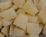 A picture of step 1 of Corn Rice.