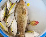 Hình bước làm 1 của món Canh cá mú nấm