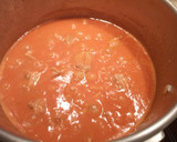 Foto del paso 4 de la receta: Magro con pimiento verde y tomate en olla express