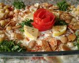 A picture of step 5 of Chickpea Fatteh.
