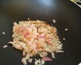 A picture of step 3 of Spring Onion Zunka with jowar bhakri.