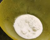A picture of step 1 of Veg Chilla.
