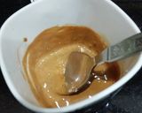 A picture of step 2 of Caffe Latte.