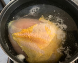Foto del paso 1 de la receta: Pollo en salsa verde con toque cremoso