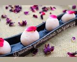 A picture of step 7 of Spongy Rose Rasgullas.