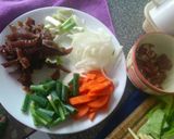 箭筍炒麵的食譜步驟2照片