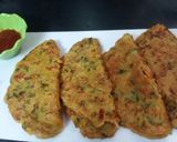 ब्रेड चीला (Bread cheela recipe in hindi) रेसिपी चरण 4 फोटो