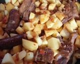 Pas rețetă Tocană de cartofi cu carne afumată 1 fotografie