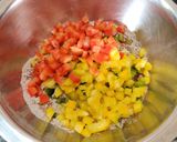 A picture of step 3 of Buckwheat Pancake or Kuttu Atta Chilla.