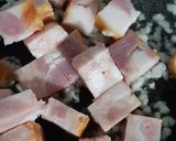 รูปขั้นตอนการทำที่ 1 ของ "กะหล่ำปลีผัดเบคอน" Stir Fried Cabbage with Bacon