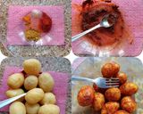 A picture of step 1 of Lasaniya Bateta (Spicy Baby Potato With Garlic).