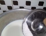 A picture of step 1 of Custard sharbat.