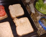 Foto del paso 1 de la receta: Sándwich de sardinas, tomate, lechuga y queso