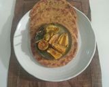 A picture of step 6 of Makia ki roti.