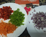 Foto del paso 2 de la receta: Pizza arcoíris