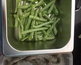 Hình bước làm 1 của món Đậu que xào tôm